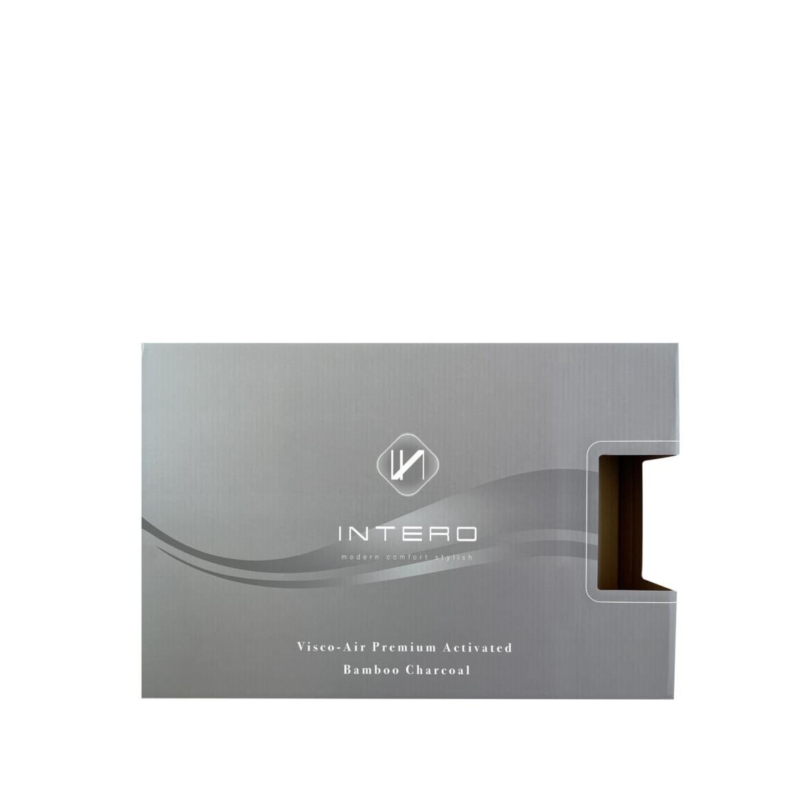 Intero Visco - AIR Charcoal - Infused Memory Foam Pillow Firm Contour - Metro Singapore Departmental Store - Celebrating 69 Years in SG