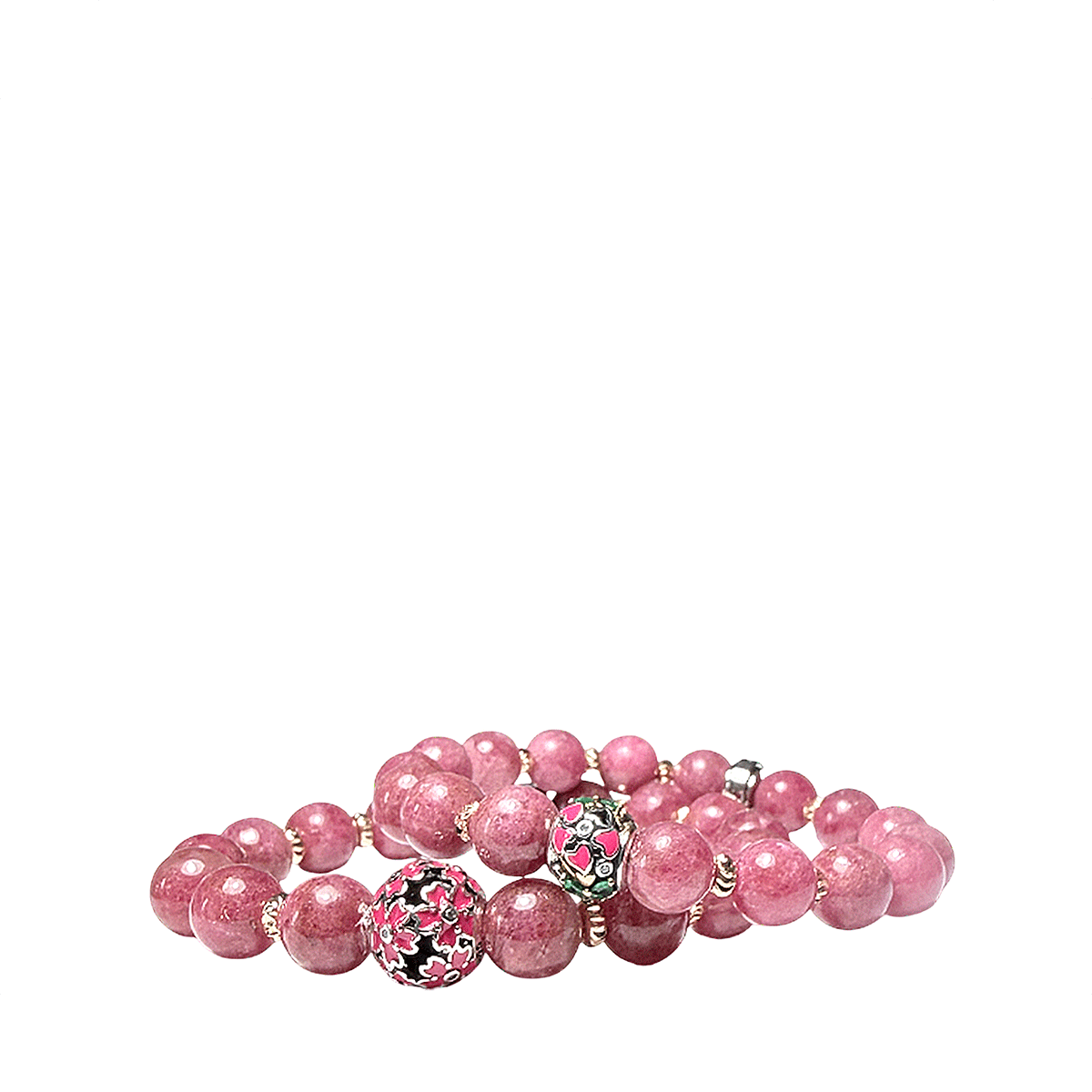 Jouel Homme Natural Semi Precious Stones Bracelet Set of 2 - Metro Singapore Departmental Store - Celebrating 69 Years in SG