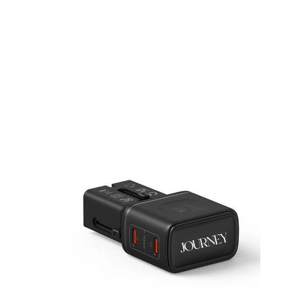 Journey 45W Pocket Travel Adapter - Black - Metro Singapore Departmental Store - Celebrating 69 Years in SG