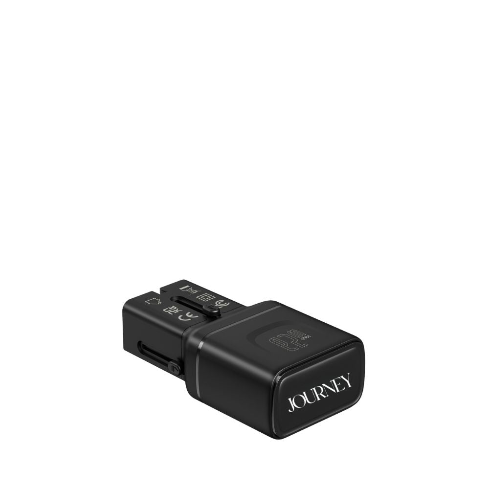 Journey 65W Pocket Travel Adapter - Black - Metro Singapore Departmental Store - Celebrating 69 Years in SG