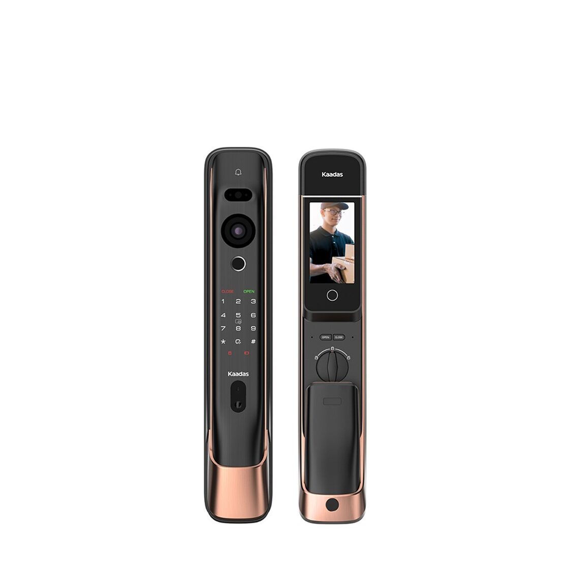 Kaadas K20 Pro Max Digital Lock - Copper - Metro Singapore Departmental Store - Celebrating 69 Years in SG