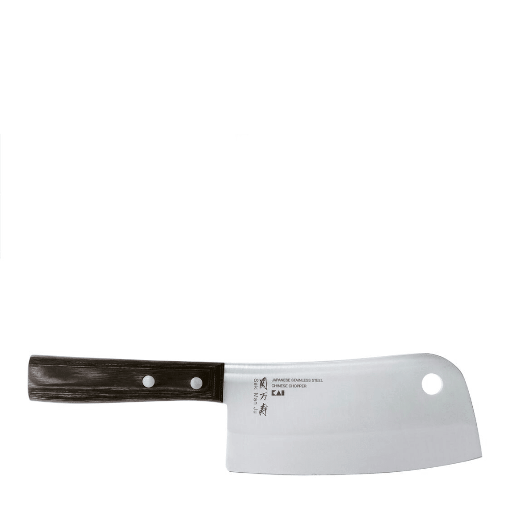 Kai Seki Manju Wooden Handle Meat Chopper 17cm BE - 0550 - Metro Singapore Departmental Store - Celebrating 69 Years in SG