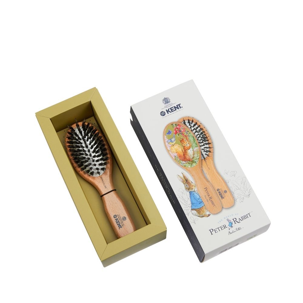 Kent Brushes PR02 - Squirrel Nutkin Small Bristle and Nylon Mix Hairbrush in Gift Box - Metro Singapore Departmental Store - Celebrating 69 Years in SG