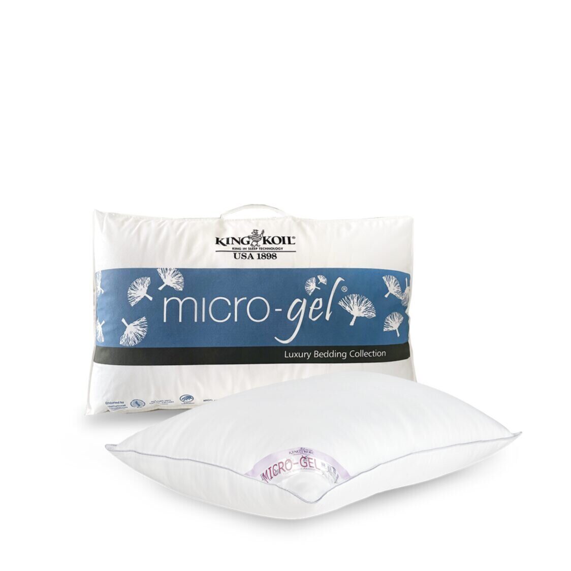 King Koil Microgel Fiber Pillow - Metro Singapore Departmental Store - Celebrating 69 Years in SG