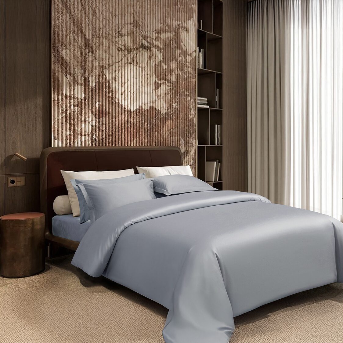 Kinu Platinum Bedset - Silver - Metro Singapore Departmental Store - Celebrating 69 Years in SG