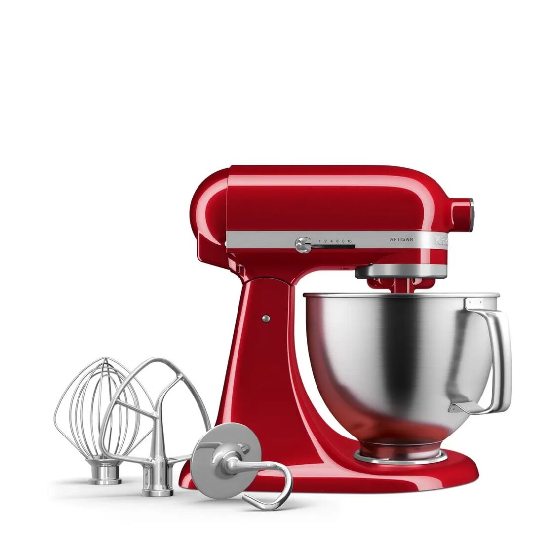 KitchenAid Artisan® Series 5Q Tilt - Head Stand Mixer w/ Premium Accessories 5KSM193ADBCA - Candy Apple - Metro Singapore Departmental Store - Celebrating 69 Years in SG