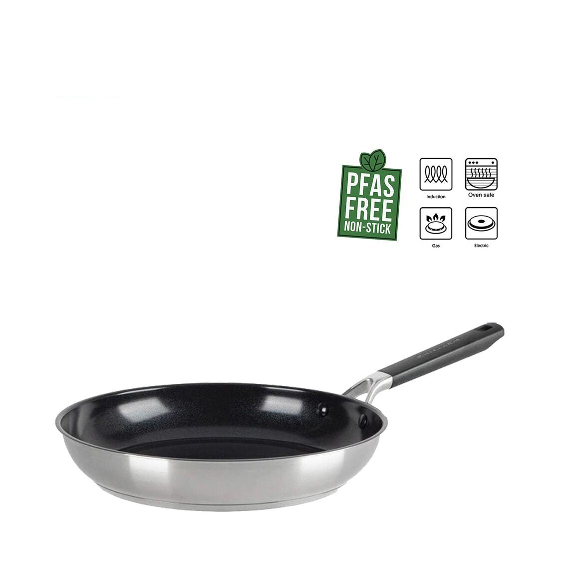 KitchenAid Classic Stainless Steel 30cm Healthy Ceramic Open Frypan KACC697862 - Metro Singapore Departmental Store - Celebrating 69 Years in SG