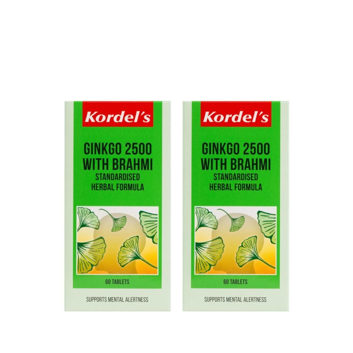 Kordel's Ginkgo 2500 + Brahmi 60'sx2 - Metro Singapore Departmental Store - Celebrating 69 Years in SG