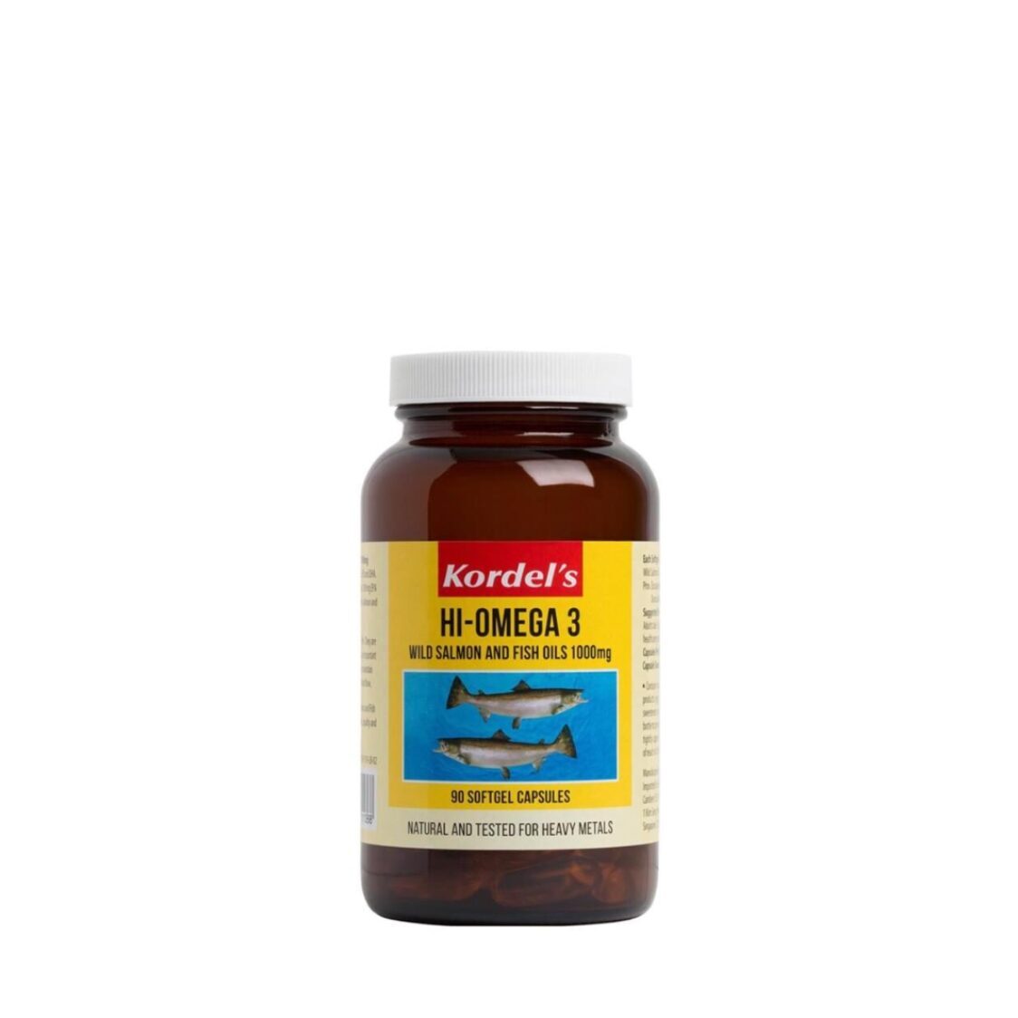 Kordel's Hi - Omega 3 Wild Salmon And Fish Oils 1000mg 90's - Metro Singapore Departmental Store - Celebrating 69 Years in SG
