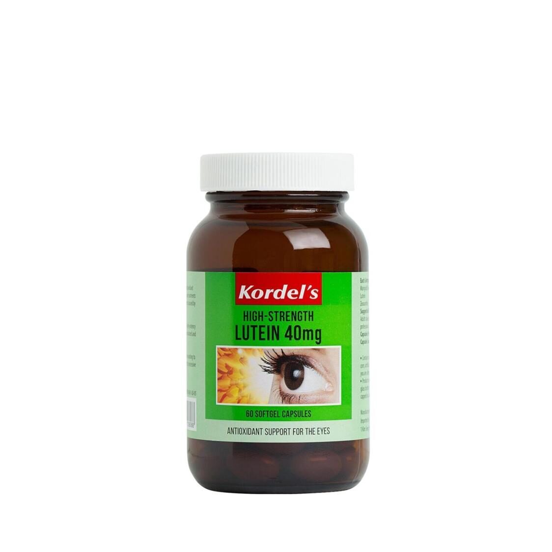 Kordel's High Strength Lutein 40mg 60's - Metro Singapore Departmental Store - Celebrating 69 Years in SG