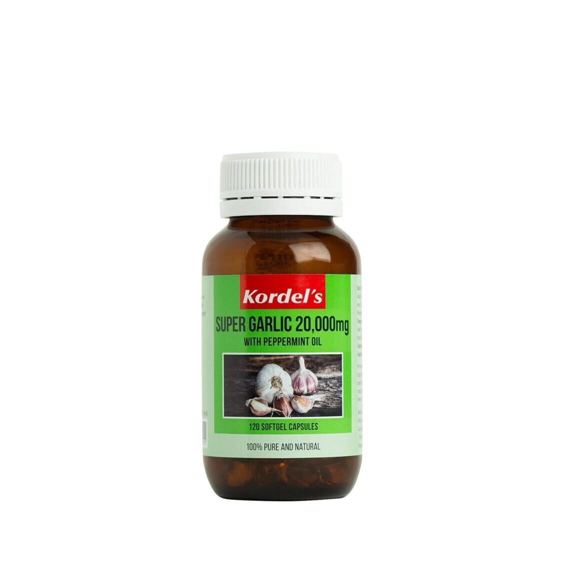 Kordel's Super Garlic 20000mg 120's - Metro Singapore Departmental Store - Celebrating 69 Years in SG