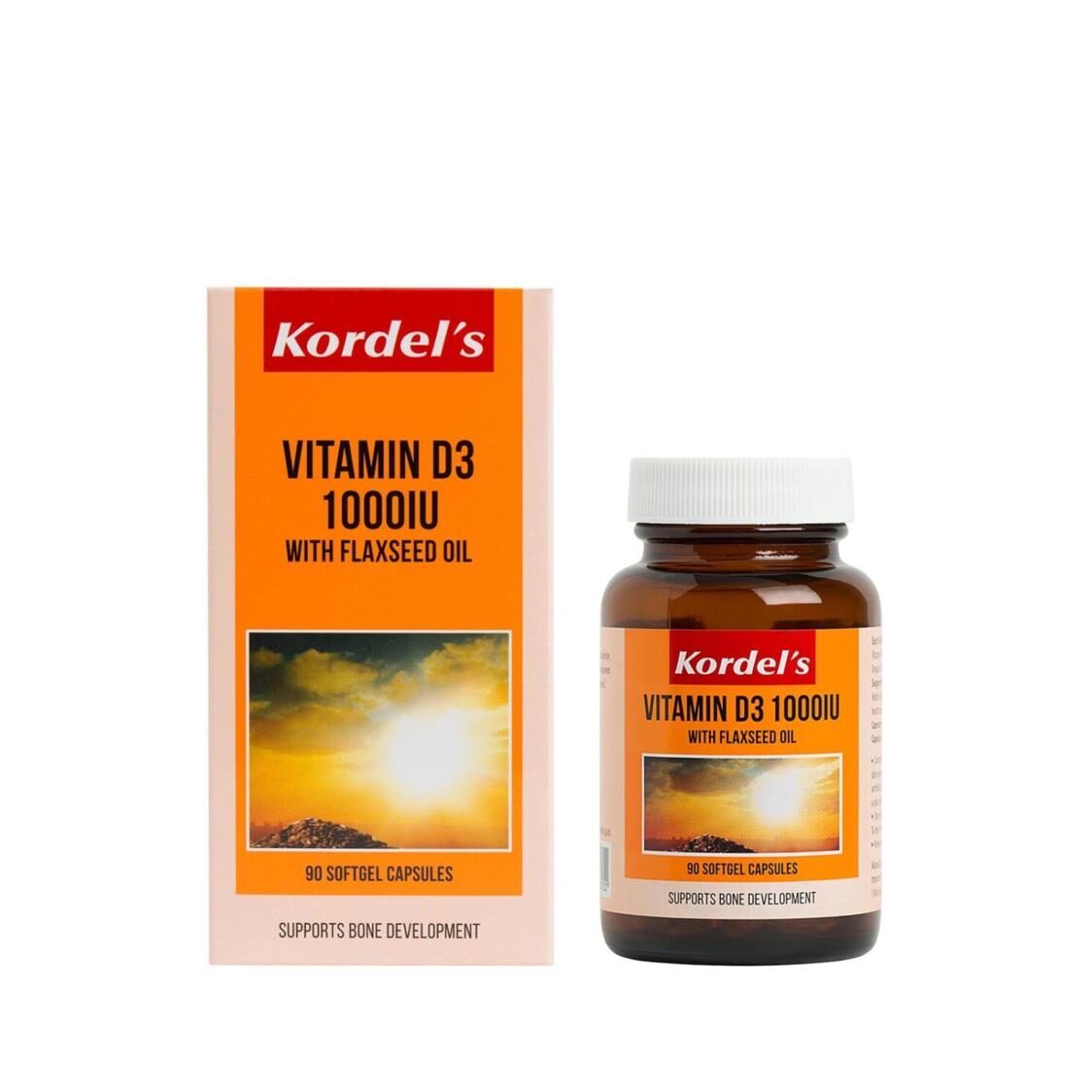 Kordel's Vitamin D 1000IU 90's - Metro Singapore Departmental Store - Celebrating 69 Years in SG
