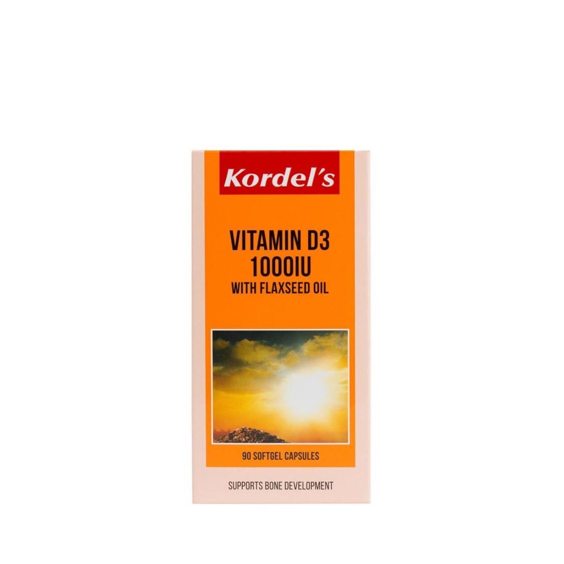 Kordel's Vitamin D 1000IU 90's - Metro Singapore Departmental Store - Celebrating 69 Years in SG
