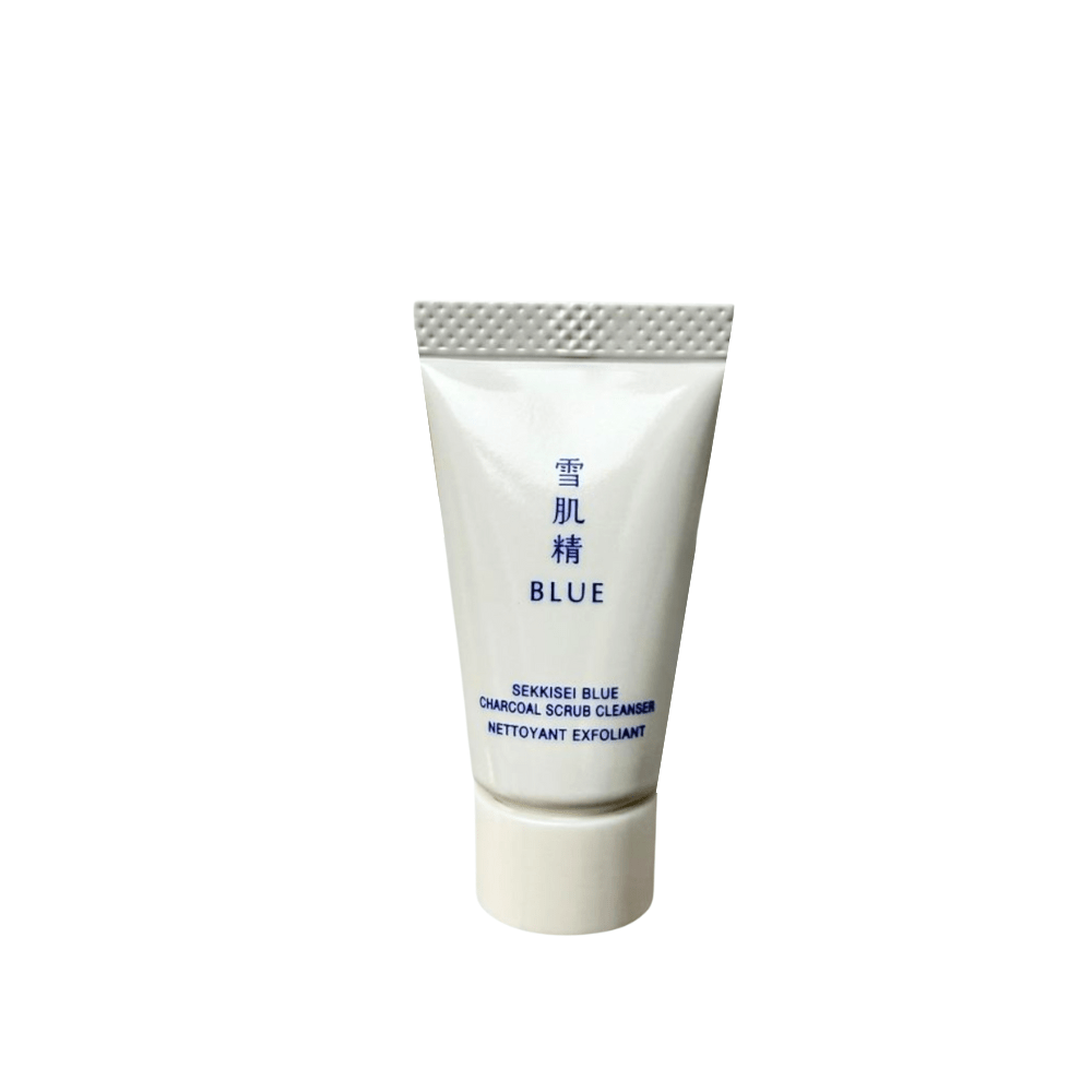 Kosé Sekkisei Blue Charcoal Scrub Cleanser - Metro Singapore Departmental Store - Celebrating 69 Years in SG