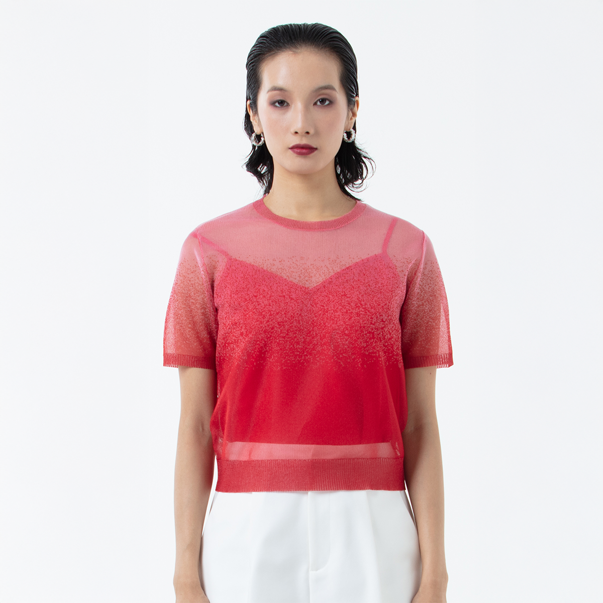 K/Woods Lucent Layer Top With Slip