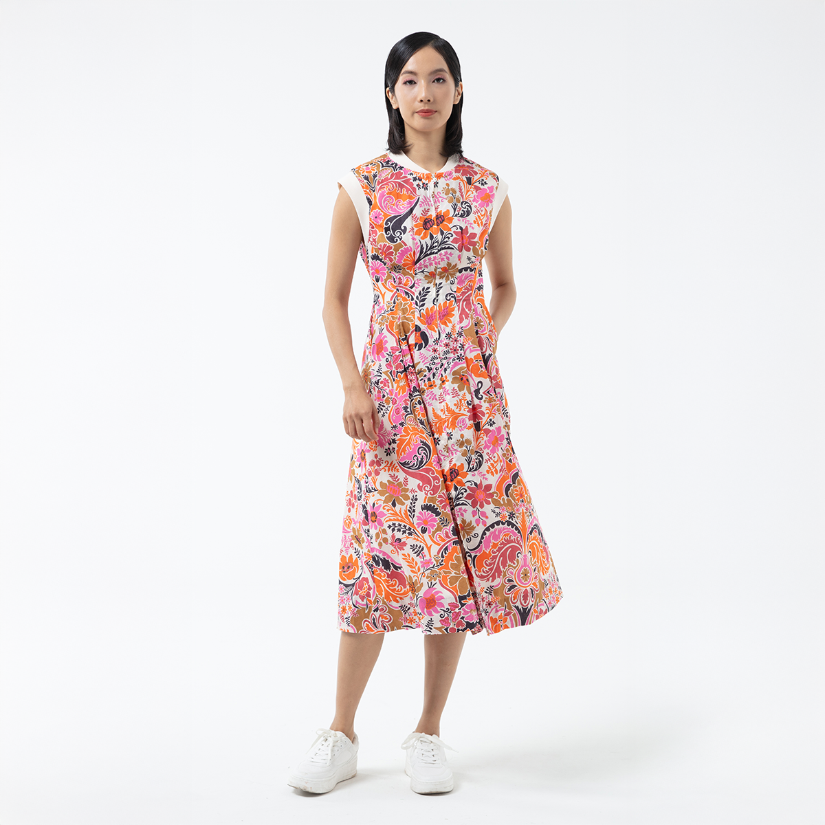 K/Woods Bloom Midi Dress