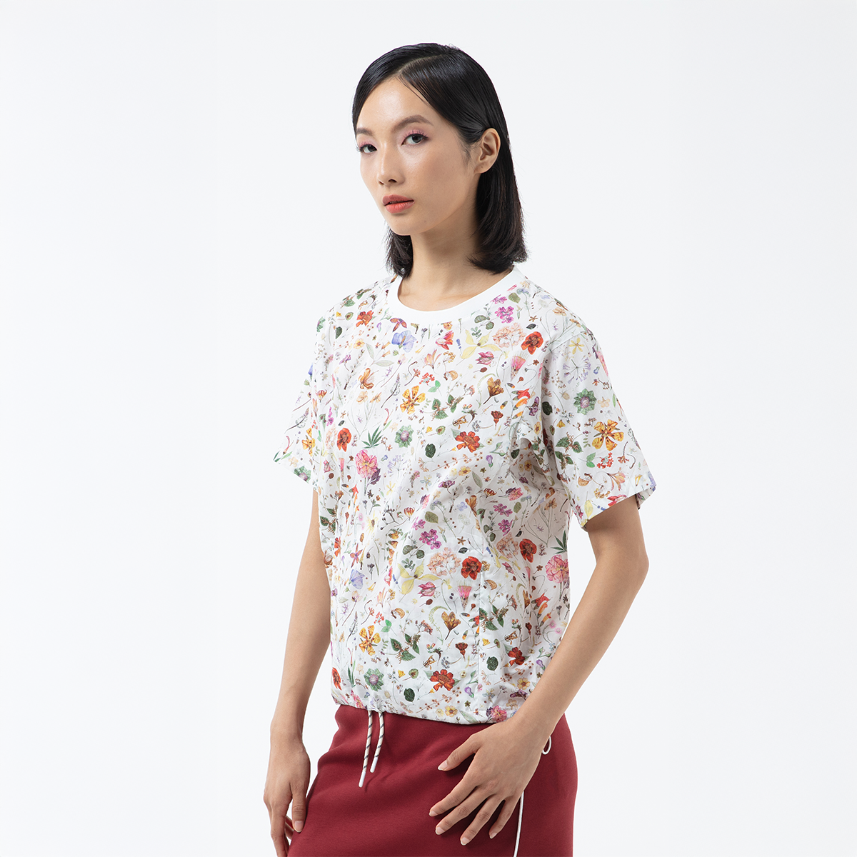 K/Woods Floral Eve Top