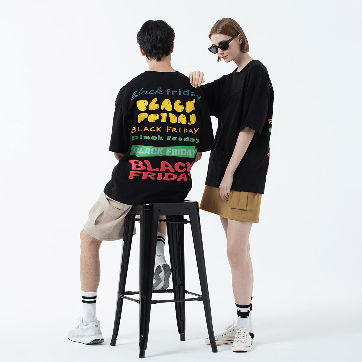 K/Woods Black Friday Oversized T-Shirt - Metro Singapore Departmental Store - Celebrating 69 Years in SG