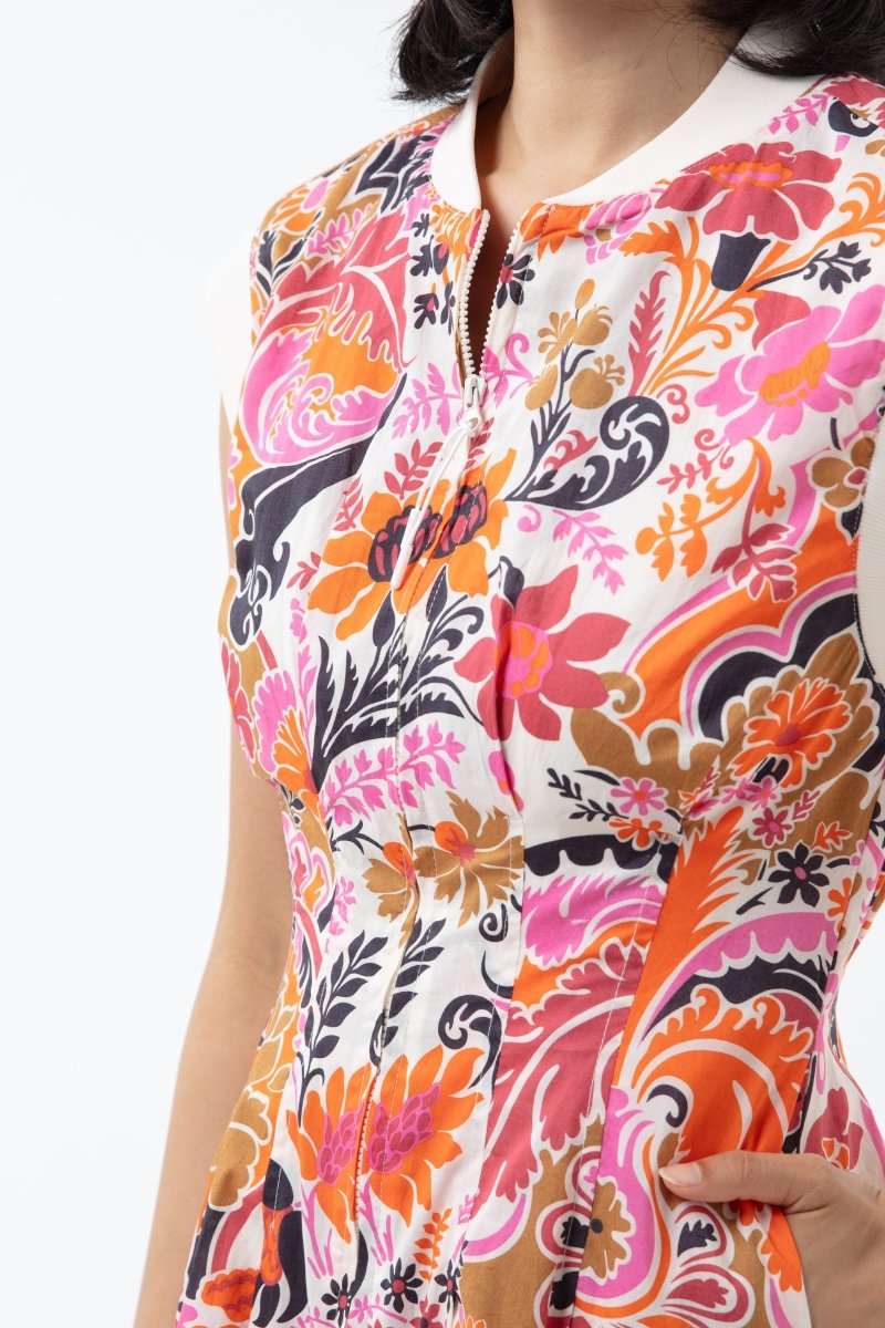 K/Woods Bloom Midi Dress - Metro Singapore Departmental Store - Celebrating 69 Years in SG