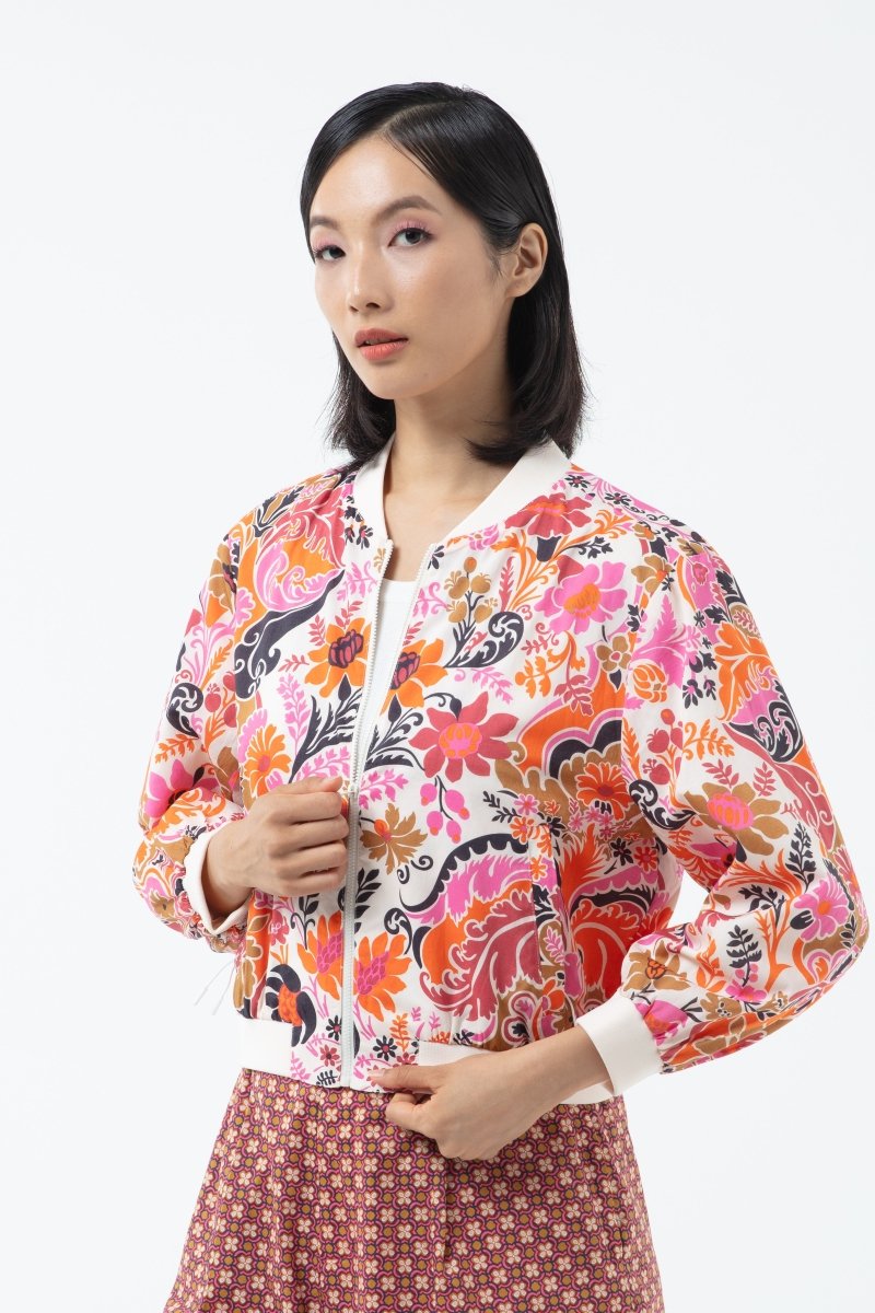K/Woods Bloom Zip Bomber - Metro Singapore Departmental Store - Celebrating 69 Years in SG