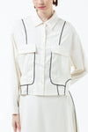 K/Woods Boundline Crop Shirt - Metro Singapore Departmental Store - Celebrating 69 Years in SG