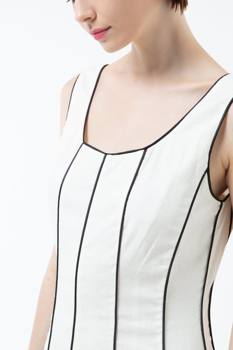 K/Woods Boundline Panel Midi Dress - Metro Singapore Departmental Store - Celebrating 69 Years in SG