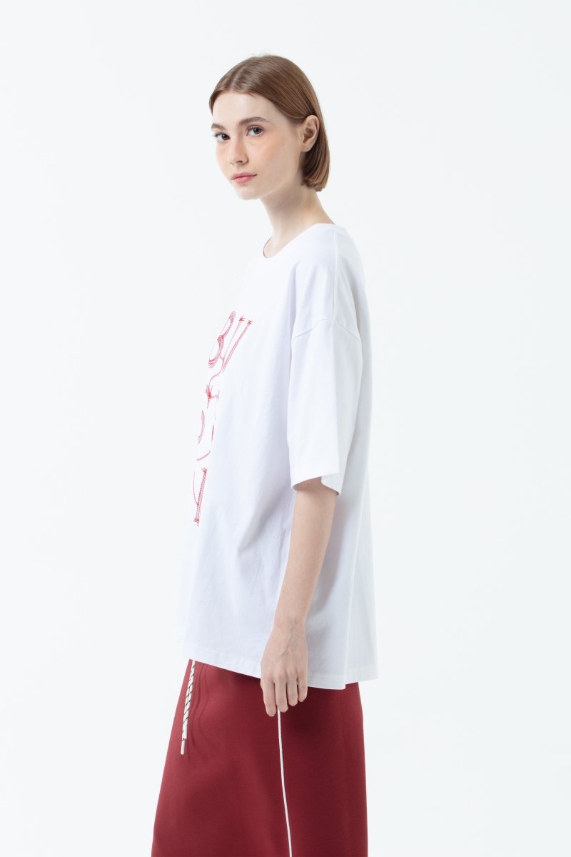 K/Woods Bussin' Oversized T-Shirt - Metro Singapore Departmental Store - Celebrating 69 Years in SG