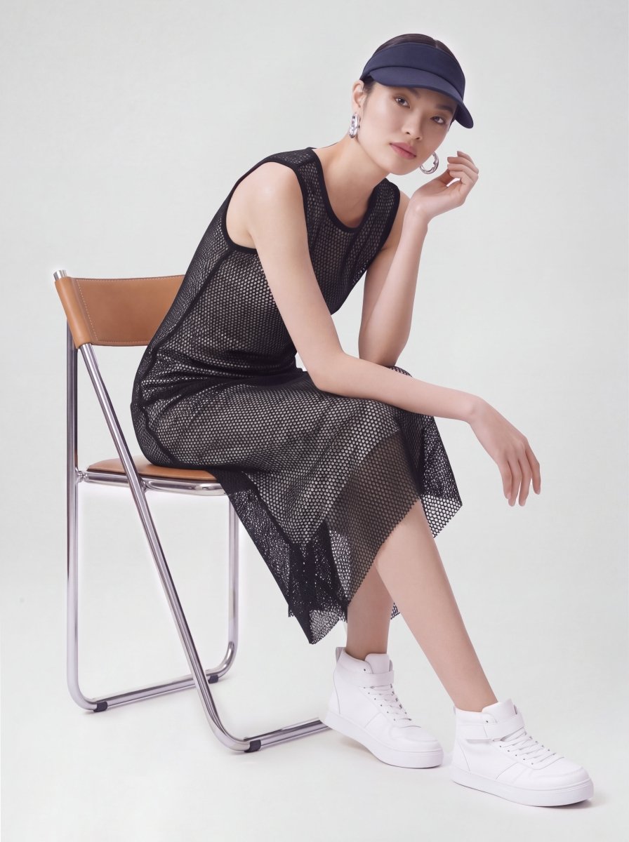 K/Woods City Flow Mesh Dress - Metro Singapore Departmental Store - Celebrating 69 Years in SG