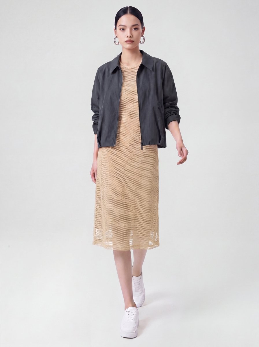 K/Woods City Flow Mesh Dress - Metro Singapore Departmental Store - Celebrating 69 Years in SG