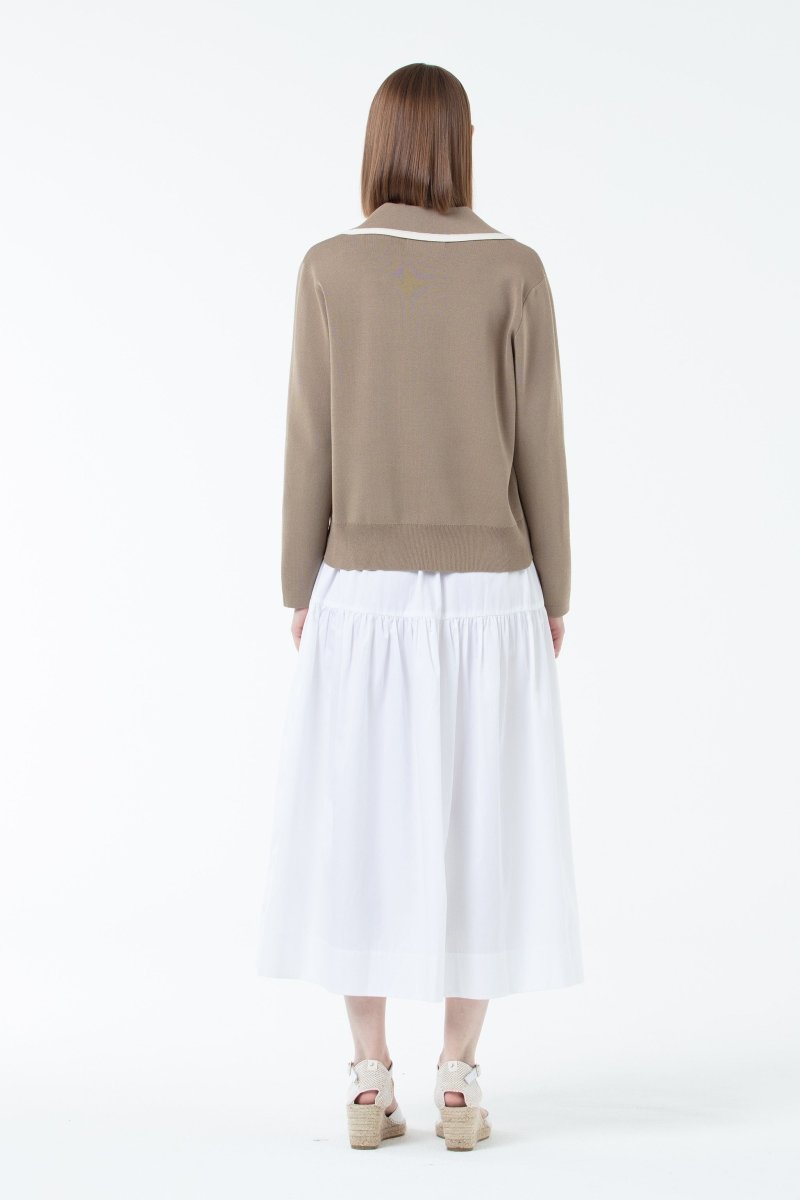 K/Woods Contrast Trim Blazer - Metro Singapore Departmental Store - Celebrating 69 Years in SG