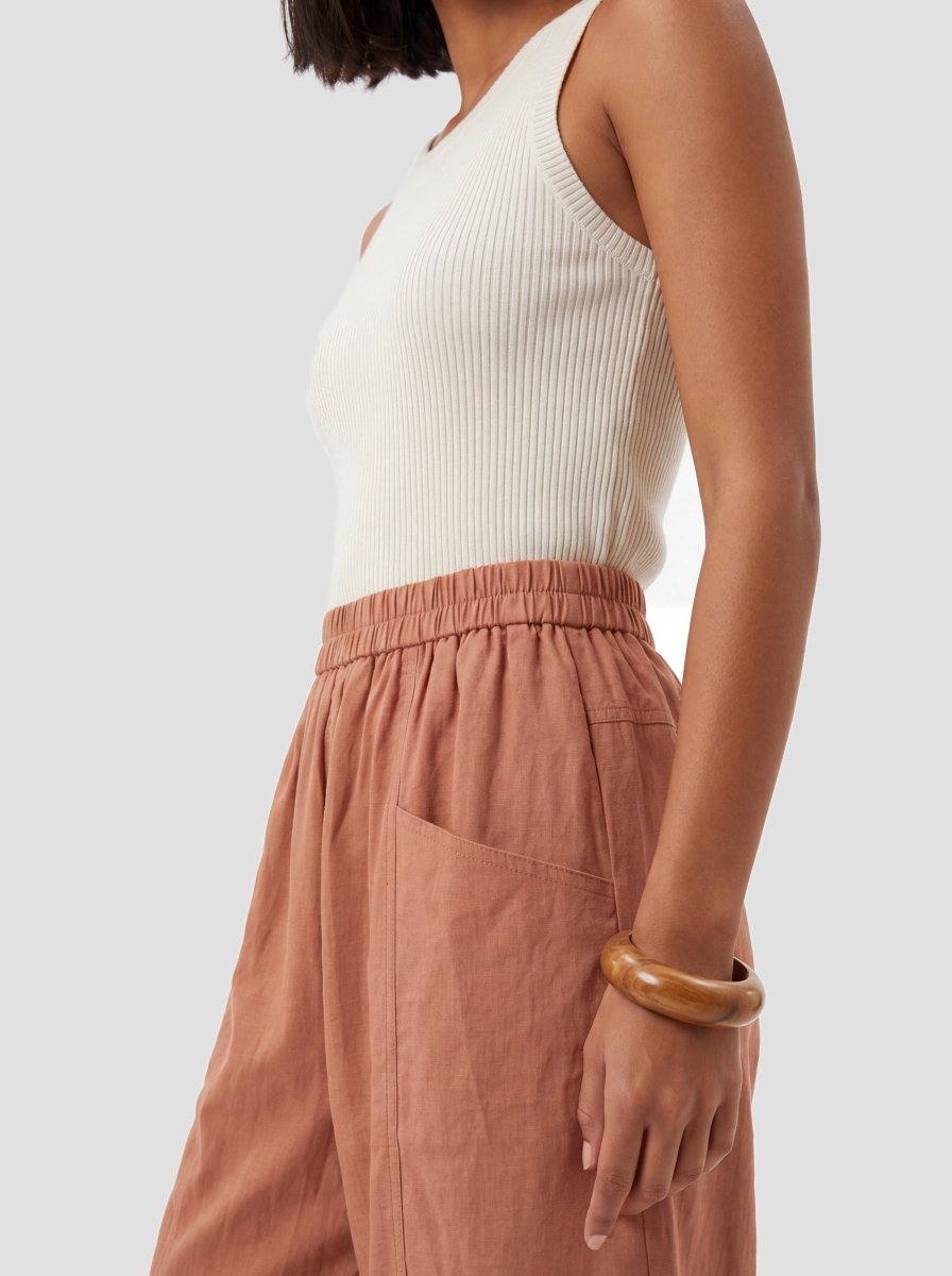 K/Woods Cool Comfort Linen Pants - Metro Singapore Departmental Store - Celebrating 69 Years in SG