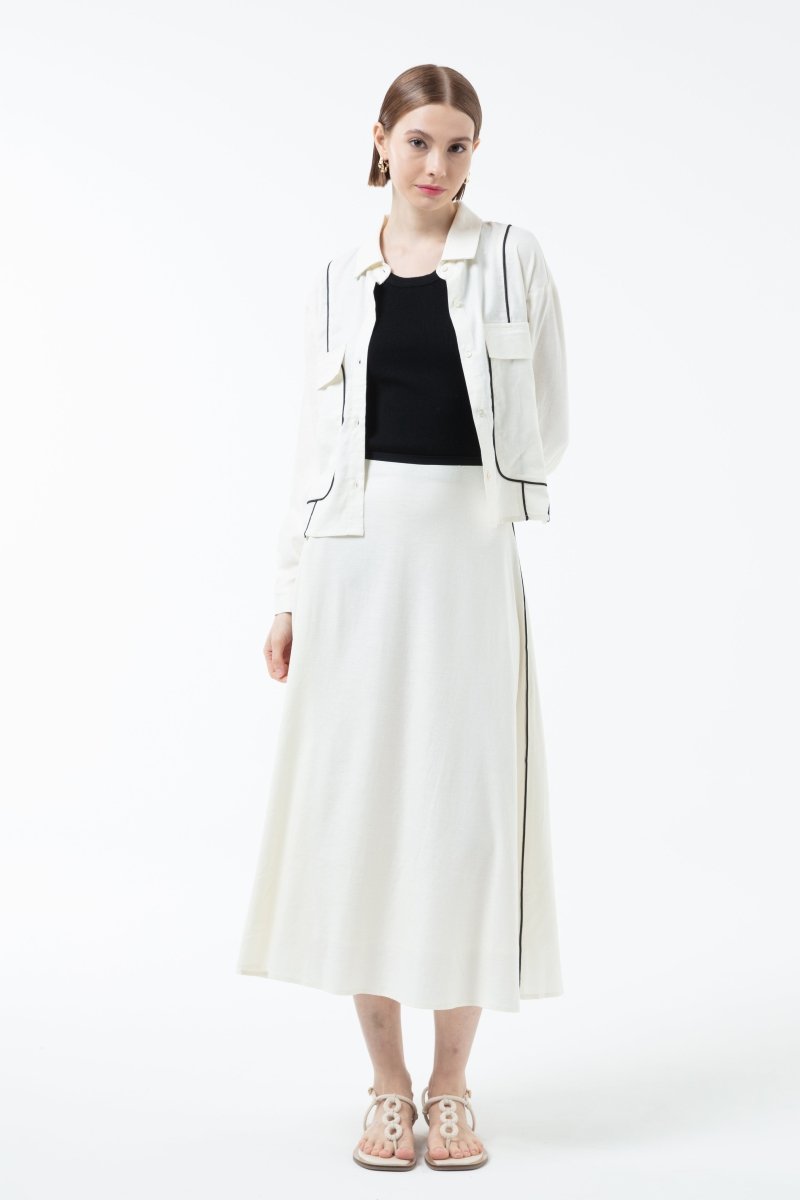 K/Woods Countour A - Line Skirt - Metro Singapore Departmental Store - Celebrating 69 Years in SG