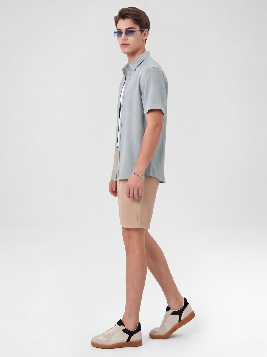 K/Woods Easy Care Lightwave Shirt - Metro Singapore Departmental Store - Celebrating 69 Years in SG