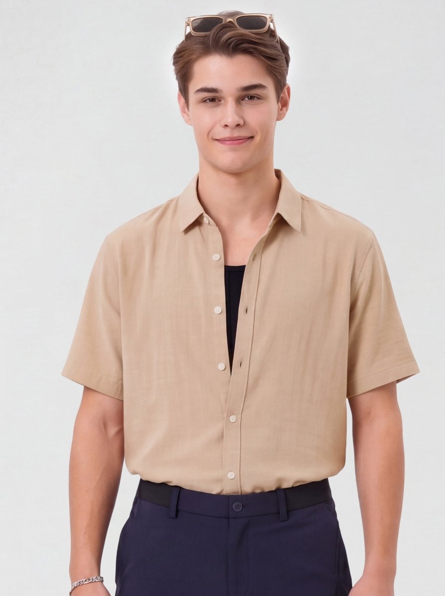 K/Woods Easy Care Lightwave Shirt - Metro Singapore Departmental Store - Celebrating 69 Years in SG