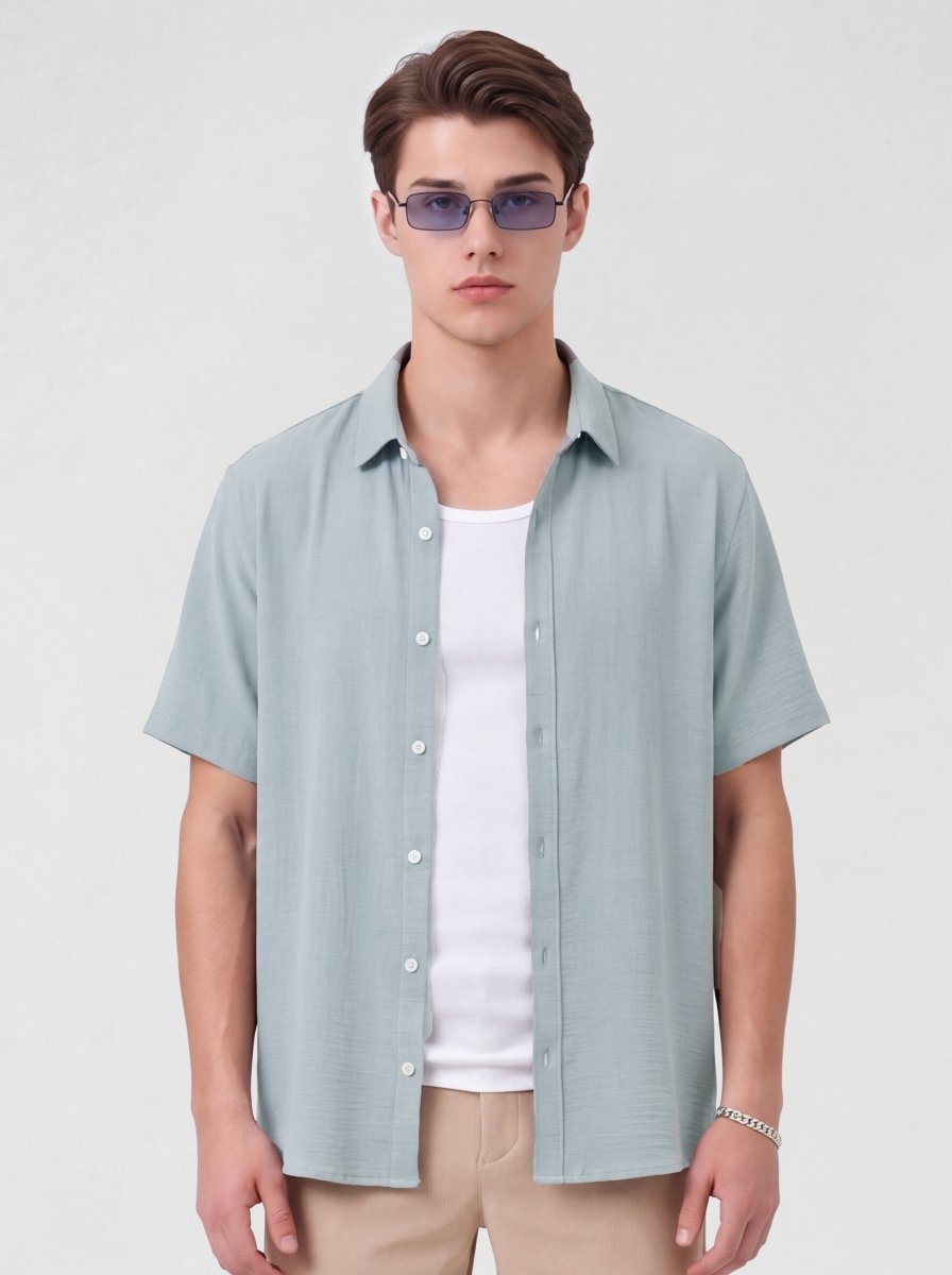 K/Woods Easy Care Lightwave Shirt - Metro Singapore Departmental Store - Celebrating 69 Years in SG