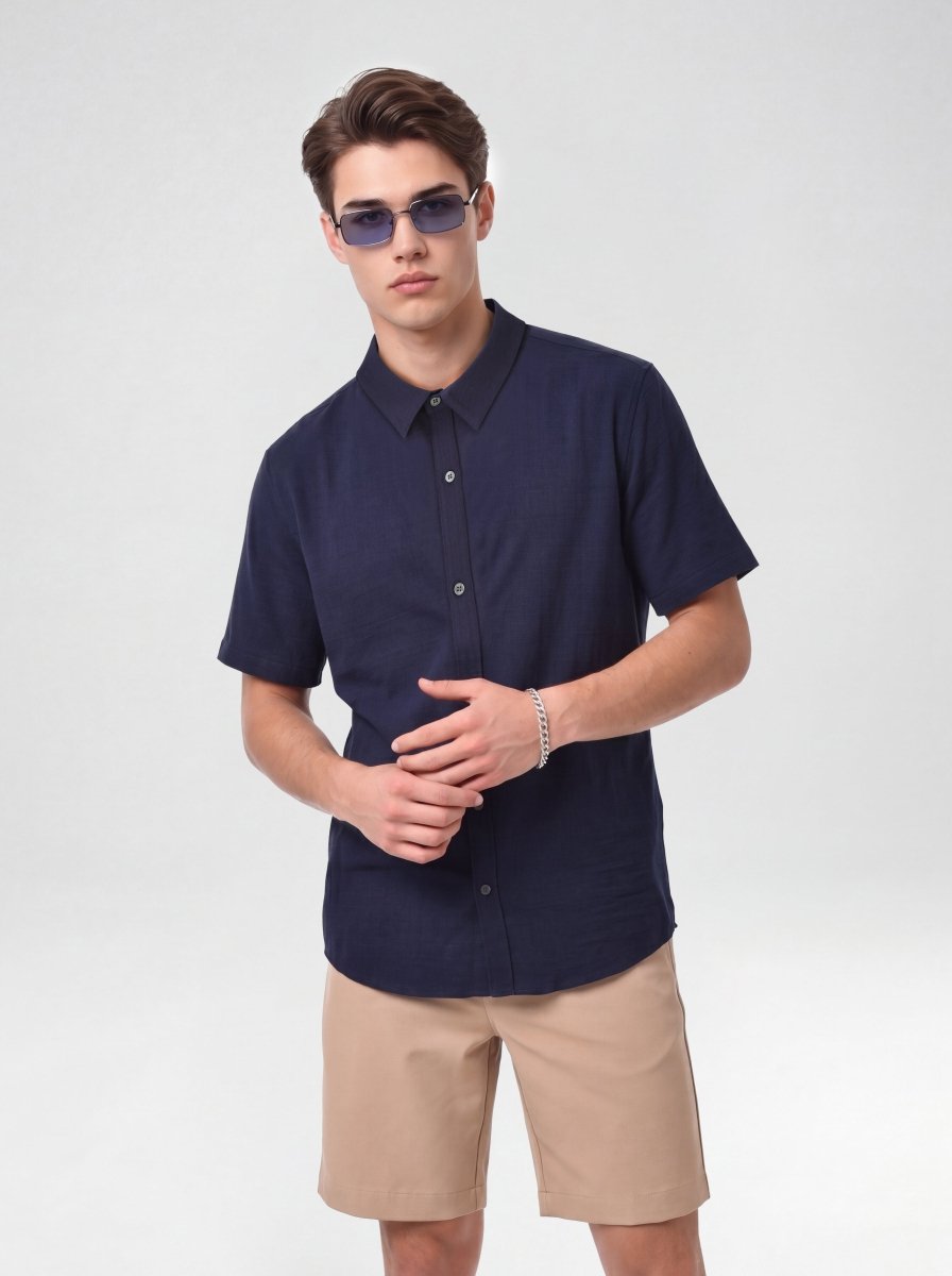 K/Woods Easy Care Lightwave Shirt - Metro Singapore Departmental Store - Celebrating 69 Years in SG
