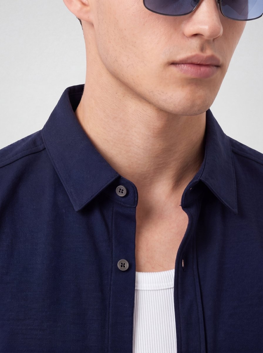 K/Woods Easy Care Lightwave Shirt - Metro Singapore Departmental Store - Celebrating 69 Years in SG