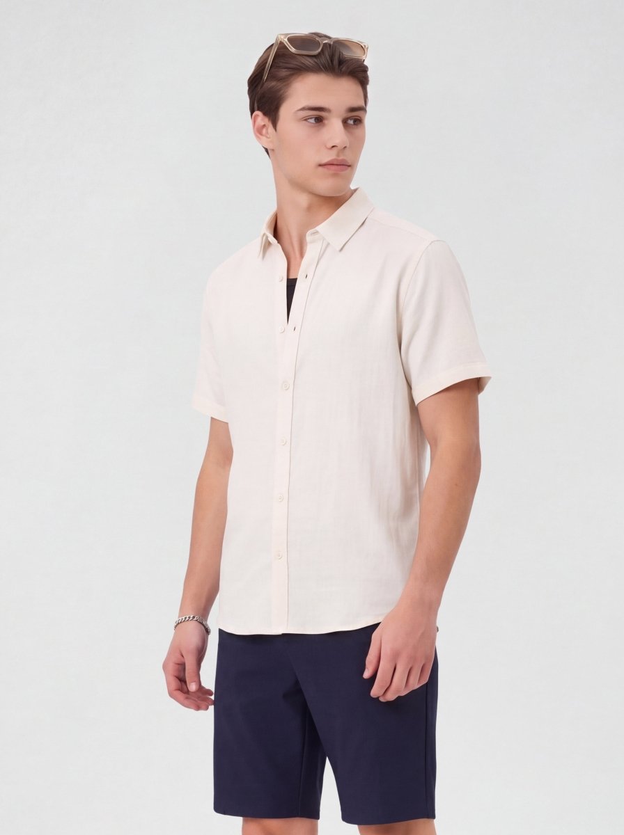 K/Woods Easy Care Lightwave Shirt - Metro Singapore Departmental Store - Celebrating 69 Years in SG