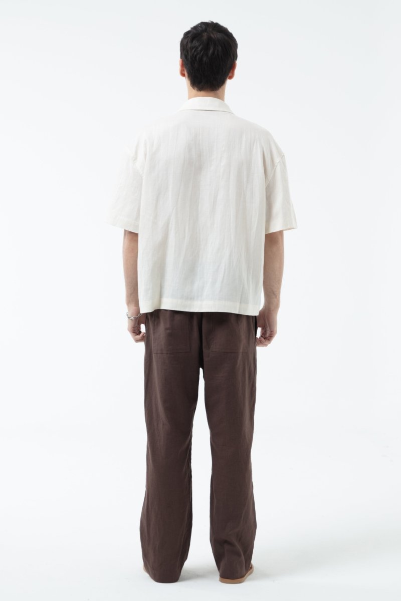K/Woods Embroline Camp Shirt - Metro Singapore Departmental Store - Celebrating 69 Years in SG
