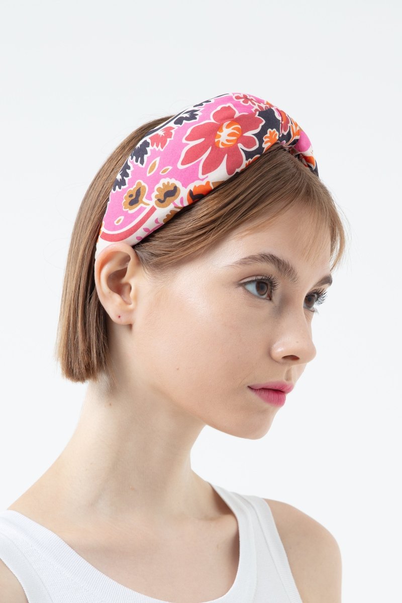 K/Woods Floral Grace Hairband - Flamboyance - Metro Singapore Departmental Store - Celebrating 69 Years in SG