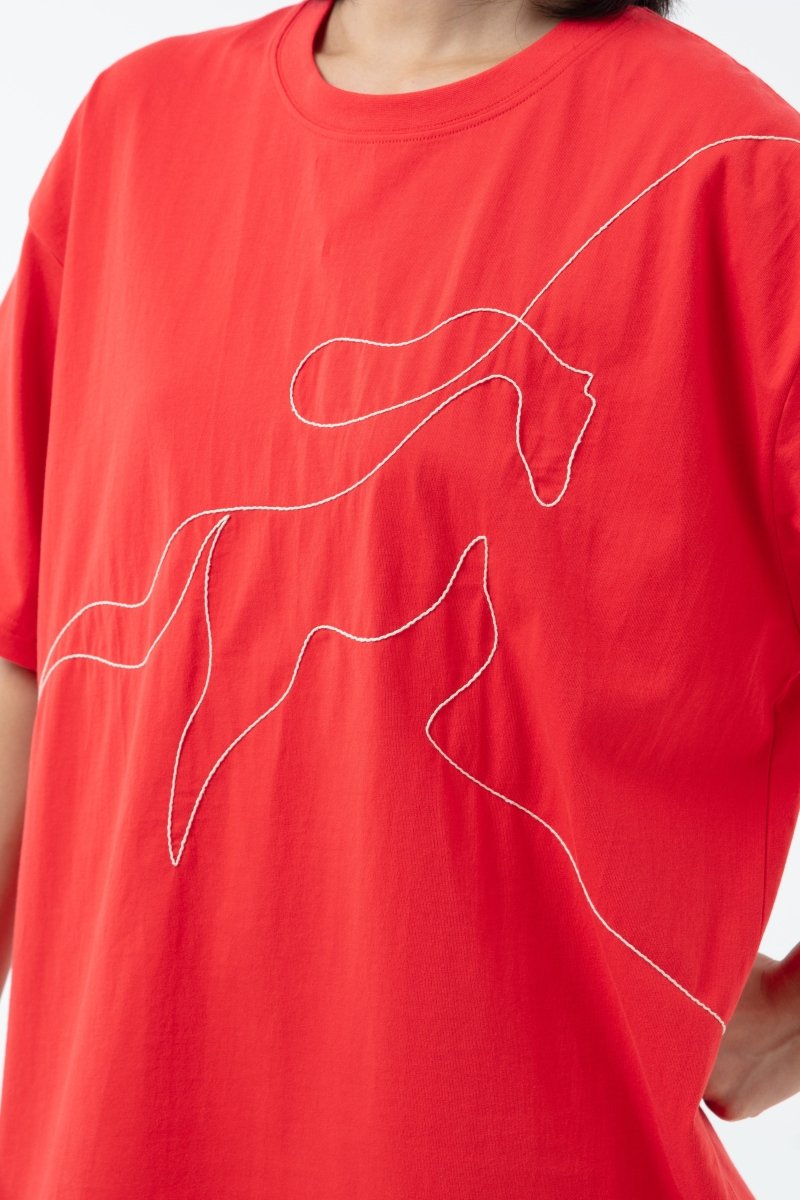 K/Woods Fortune Oversized T-Shirt - Metro Singapore Departmental Store - Celebrating 69 Years in SG