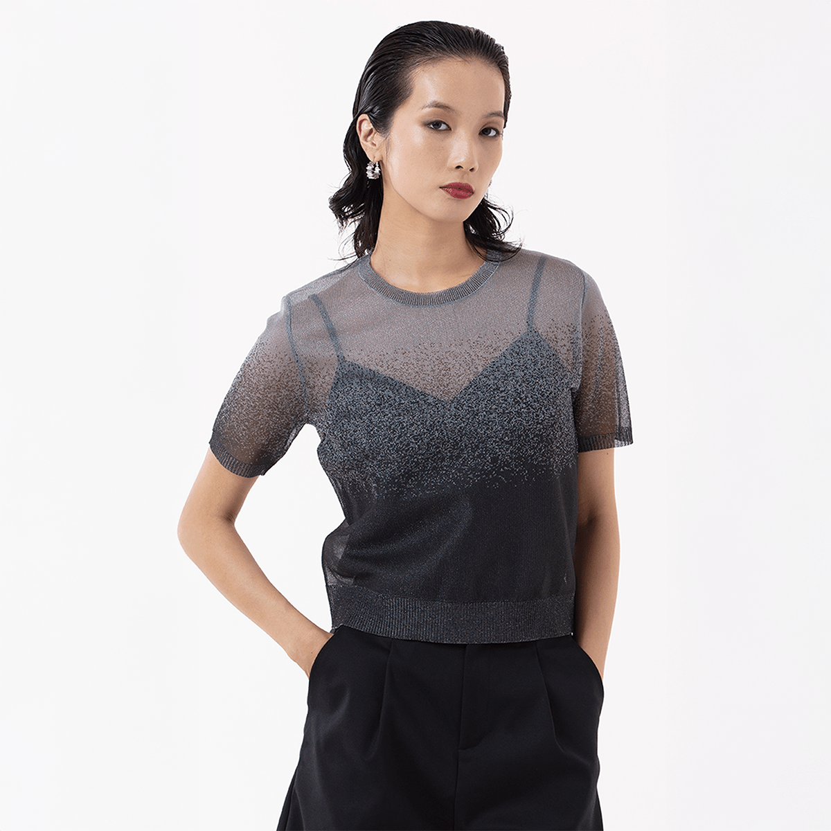 K/Woods Lucent Layer Top With Slip - Metro Singapore Departmental Store - Celebrating 69 Years in SG