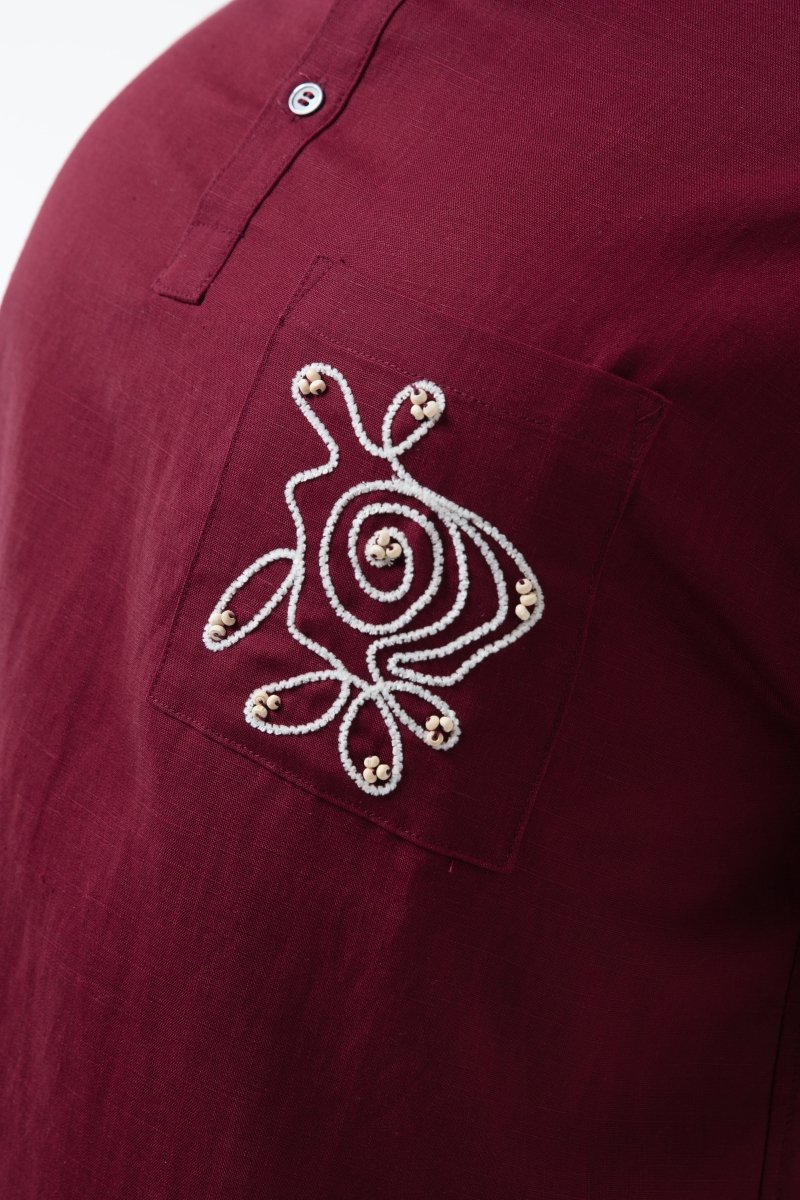 K/Woods Mandarinline Shirt - Metro Singapore Departmental Store - Celebrating 69 Years in SG