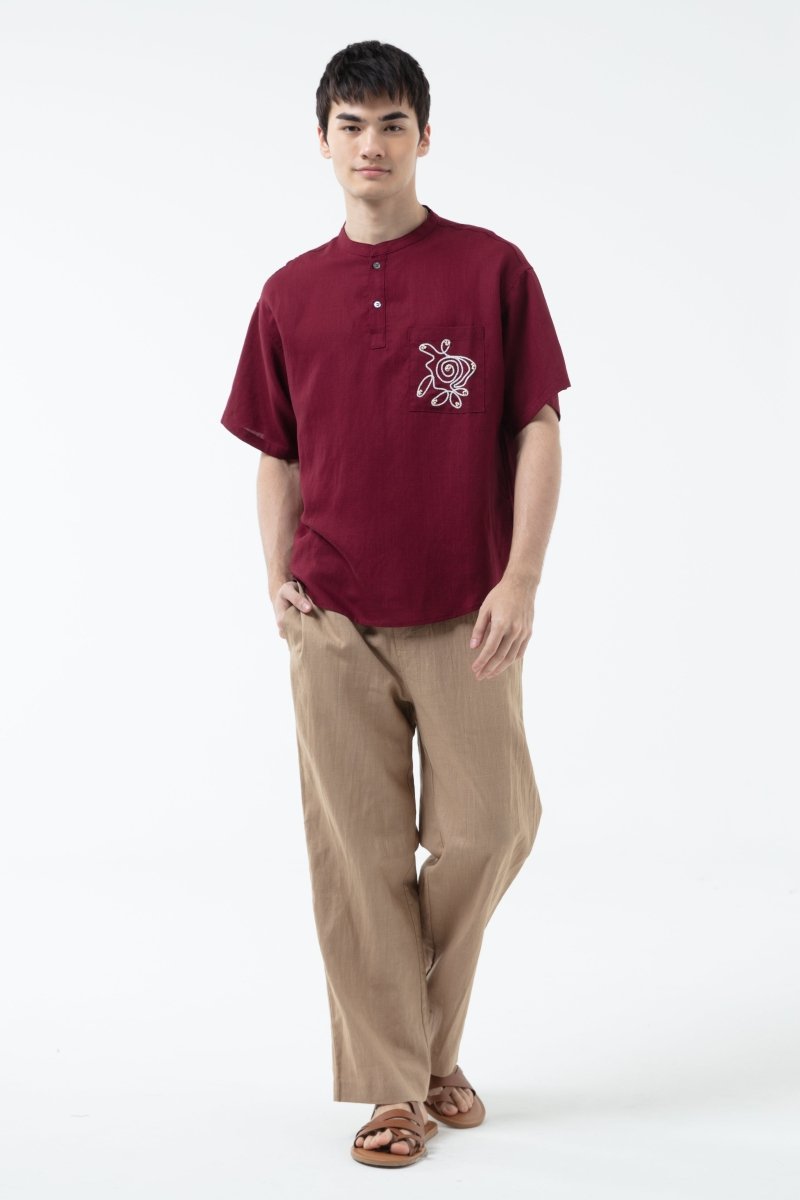 K/Woods Mandarinline Shirt - Metro Singapore Departmental Store - Celebrating 69 Years in SG