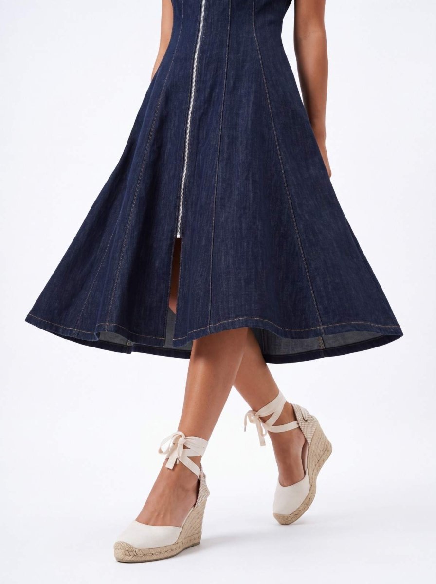 K/Woods Marine Denim Midi Dress - Metro Singapore Departmental Store - Celebrating 69 Years in SG