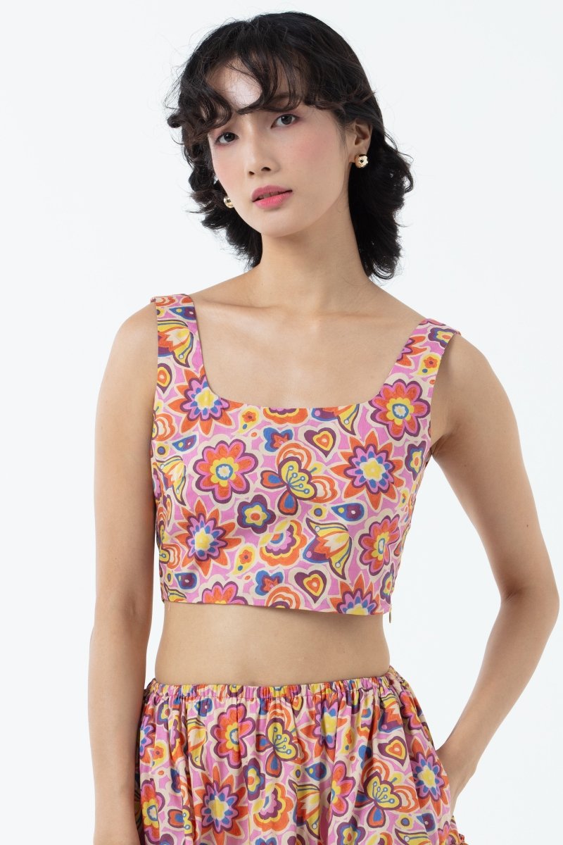 K/Woods Mod Floral Crop - Metro Singapore Departmental Store - Celebrating 69 Years in SG