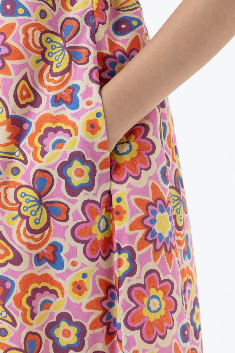 K/Woods Mod Floral Sun Dress - Metro Singapore Departmental Store - Celebrating 69 Years in SG