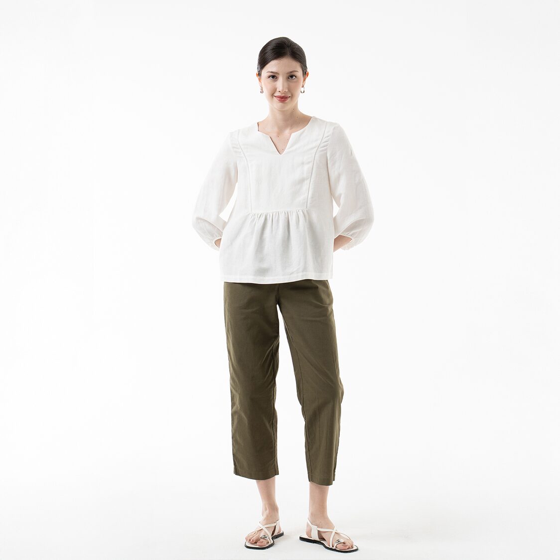 K/Woods Modern Folk Peplum Top - Metro Singapore Departmental Store - Celebrating 69 Years in SG