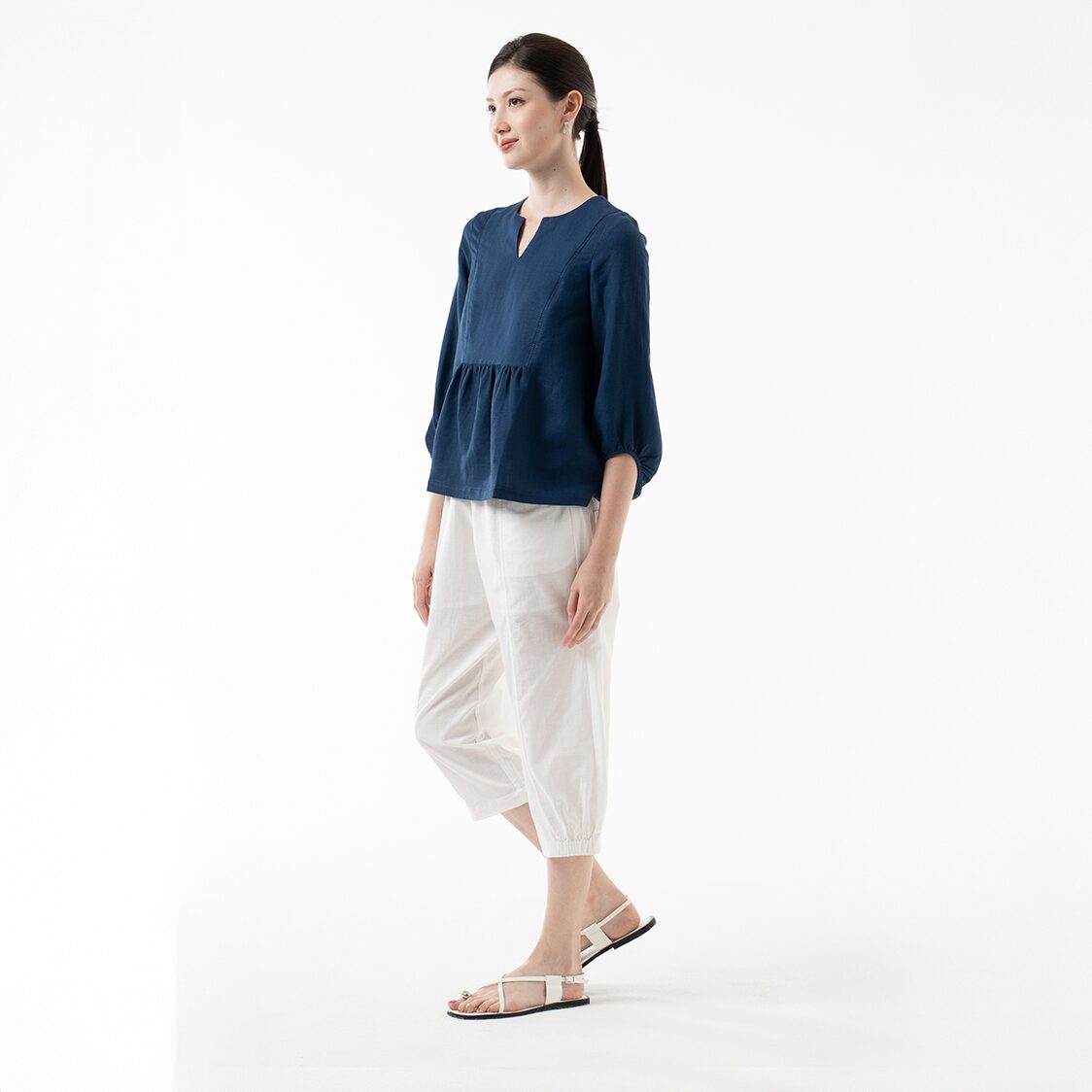 K/Woods Modern Folk Peplum Top - Metro Singapore Departmental Store - Celebrating 69 Years in SG
