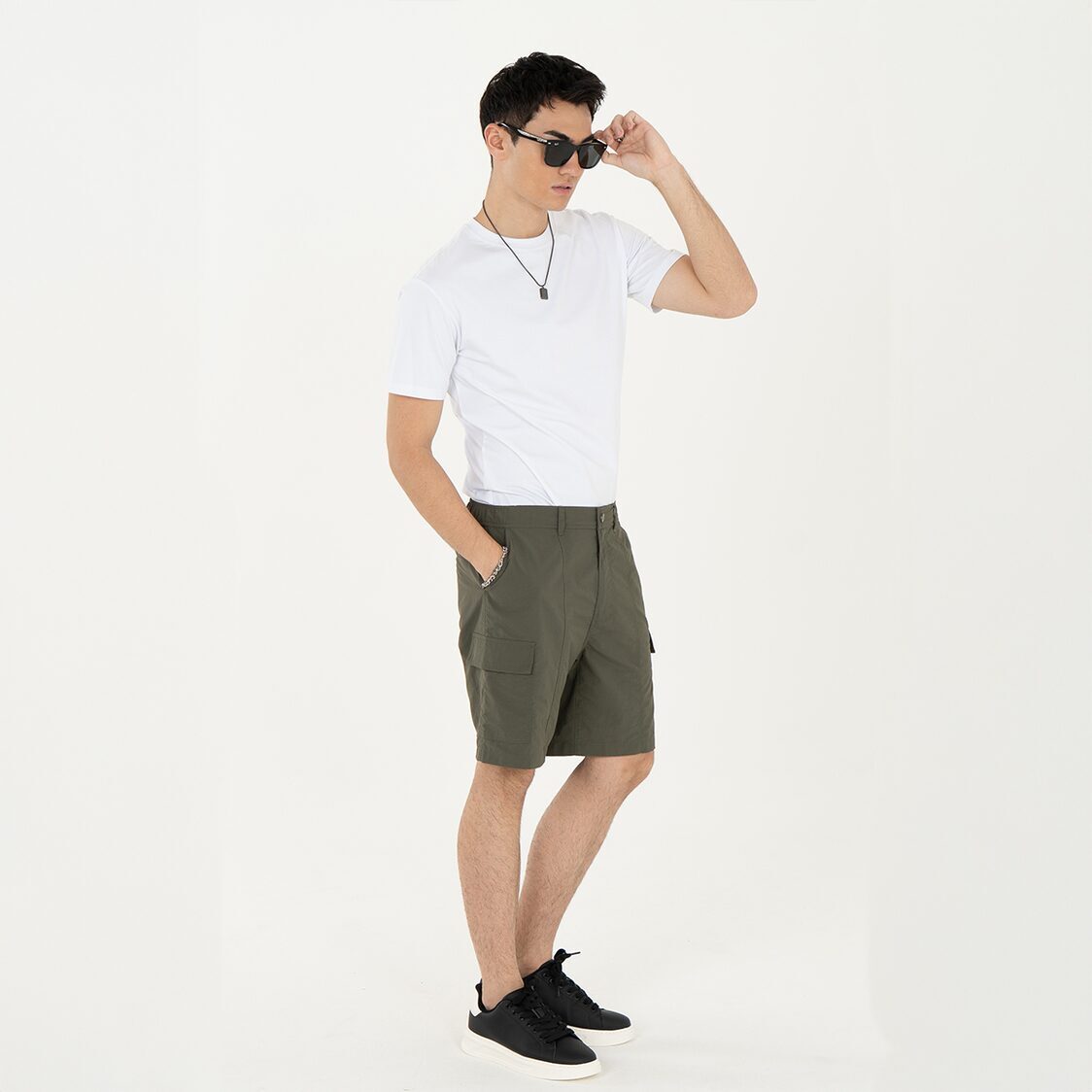 K/Woods Patchline Cargo Shorts - Metro Singapore Departmental Store - Celebrating 69 Years in SG